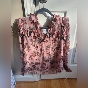 Misa Los Angeles— Raffi Top in Chico Rose Floral